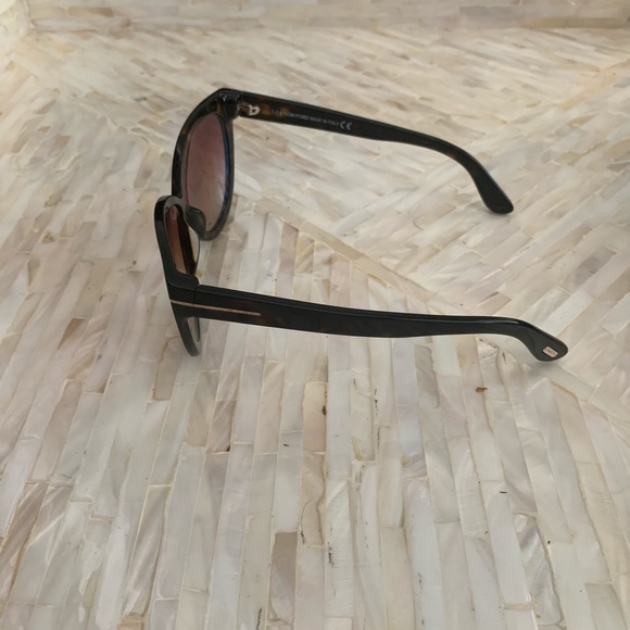 Tom Ford Arabella Dark Havana Cat-Eye Sunglasses - Picture 7 of 8